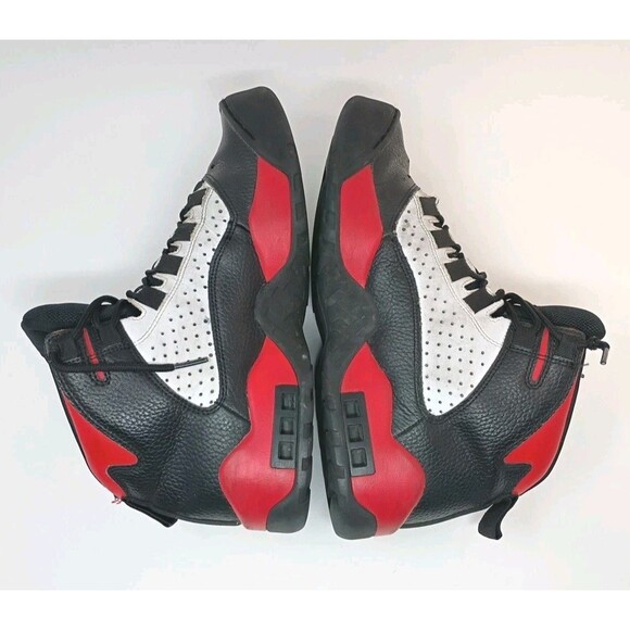 NIKE Air Darwin Bulls Dennis Rodman Bred AJ9710-001 Mens Sz 9 Sneakers Shoes main image 11